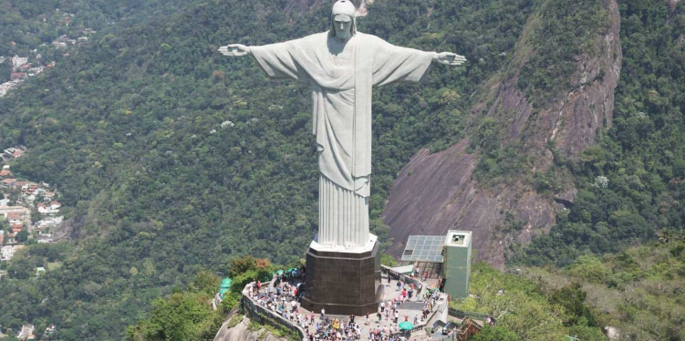 statue in brazil